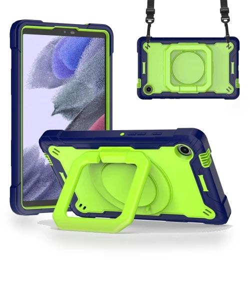 Handle Robot Silicone Hybrid PC Tablet Case for Samsung Galaxy Tab A9 — Cases, Samsung