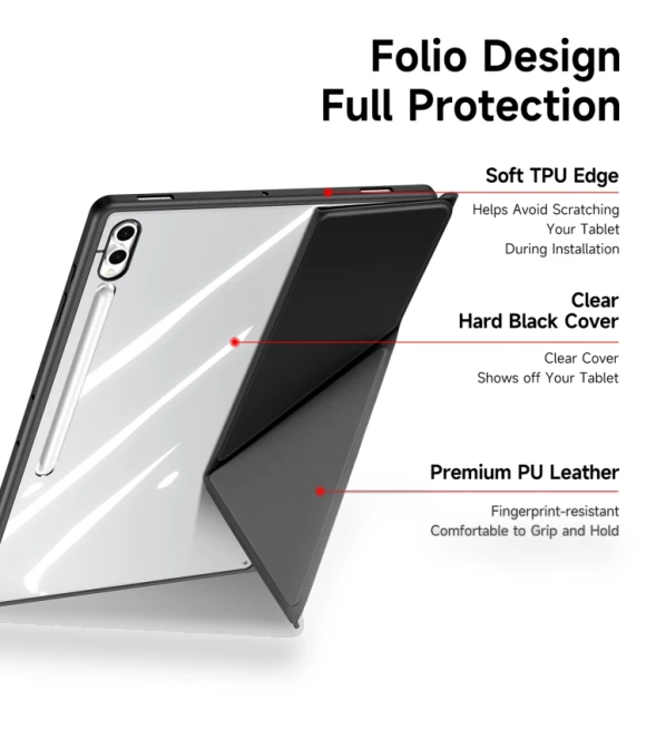Magi Series Smart Leather Tablet Case for Samsung Galaxy Tab S10 Ultra — Cases, DUX DUCIS