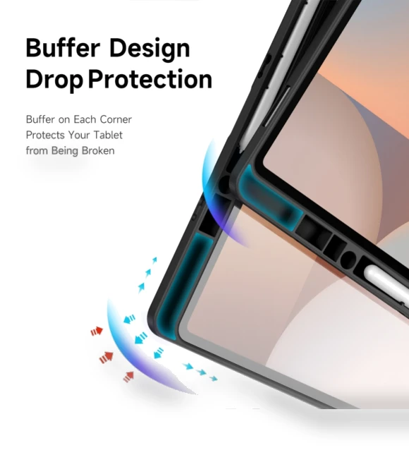 Magi Series Smart Leather Tablet Case for Samsung Galaxy Tab S10 Ultra — Cases, DUX DUCIS