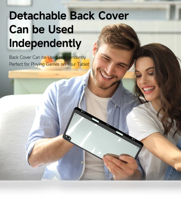 Smart Leather Tablet Case for Samsung Galaxy Tab S6 Lite 2024 — Keyboard Cases, DUX DUCIS