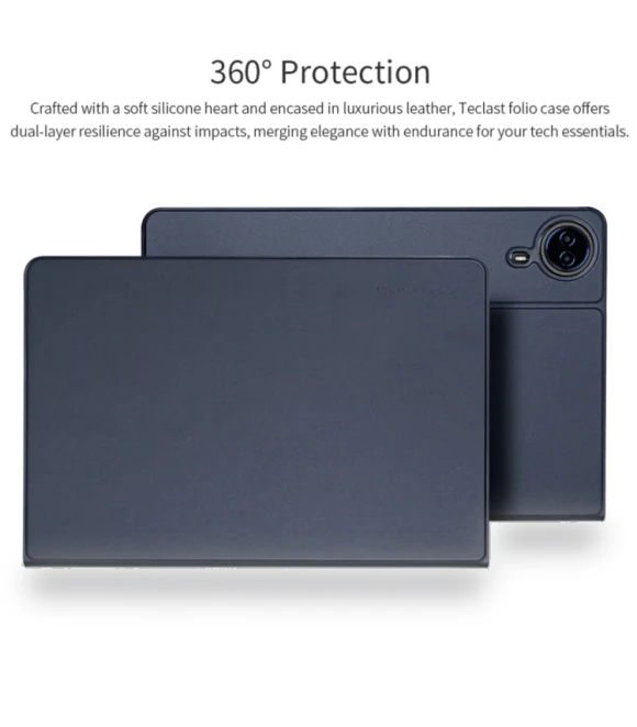 Anti-slip Texture Smart Tablet Leather Folio Case — Keyboard Cases, Teclast