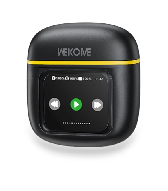 Beluga S12 Wireless Earphones with Smart Color Screen — In-Ear Headphones, WEKOME