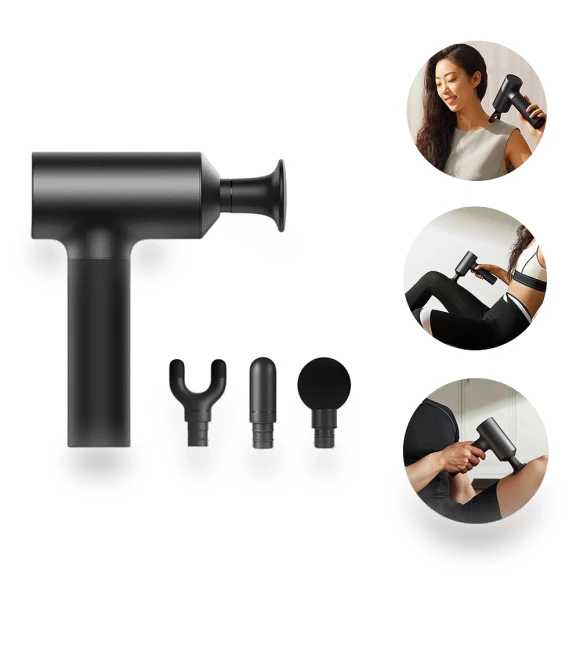 Smart Fascia Gun with Heating Pad, 3 Speed Modes, 3200rpm Brushless Motor — Rehabilitation & Therapy Equipment, Xiaomi