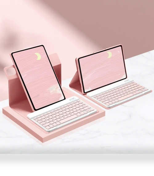 Detachable Keyboard Smart Tablet Leather Case for Xiaomi Pad 6S Pro 12.4 inch — Keyboard Cases, Xiaomi