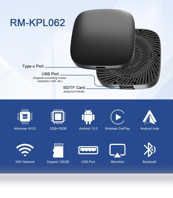 AI Box for Android Auto and CarPlay — Streaming Devices, Happy Home Mall