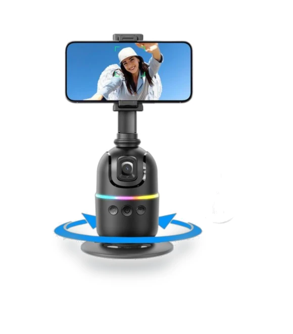 AI Face Recognition Phone Stabilizer — Steady Shots, Computer boost