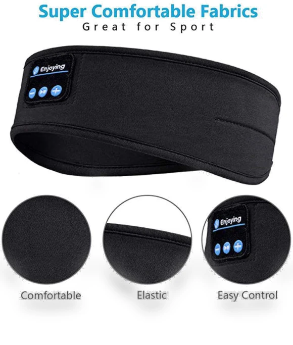 Bluetooth Headphones for Sleep with Headband and Eye Mask — On-Ear Headphones, SmartGears