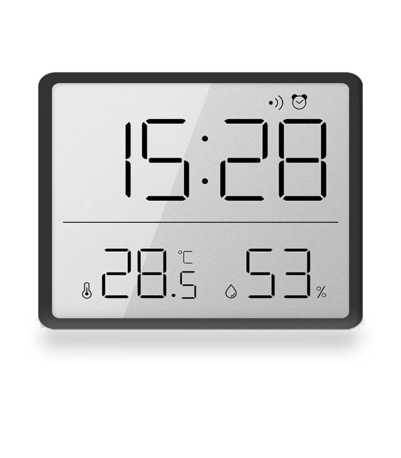 Digital Wall Clock with Temperature Display and Alarm — Clocks, Smarter than future