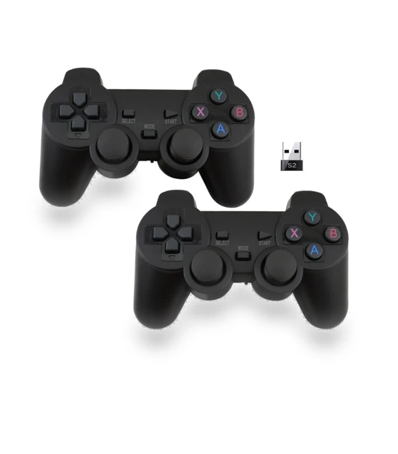 Double Wireless Game Controller 2.4G — Gamepads & Standard, AI Supermarket