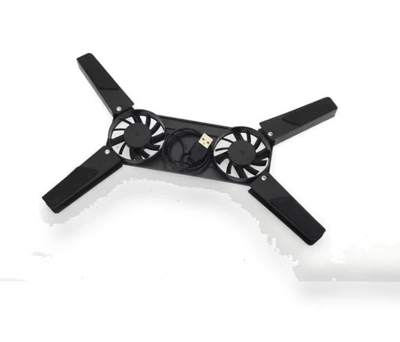 Dual Fan Mini Laptop Cooling Stand — Cooling Pads & Fans, AI Supermarket