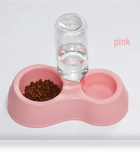 Dual-purpose cat bowl with anti-spill protection and automatic water refill — Cat Dining Essentials, AI Supermarket