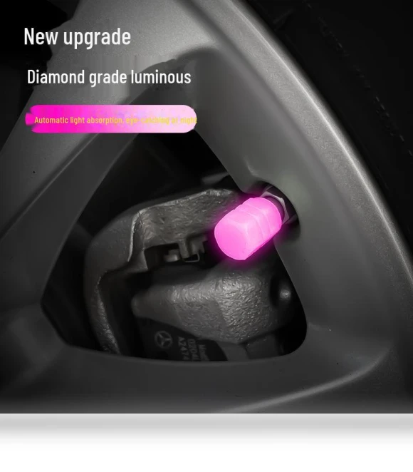 Glowing Valve Cap — Fuel Caps, AI Supermarket