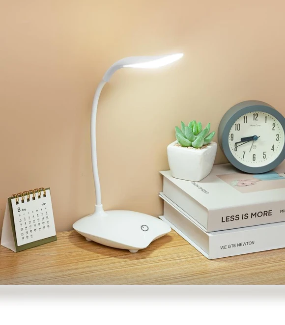 LED Desk Lamp with Touch Control and USB Charging — Study & Desk Lighting, AI Supermarket