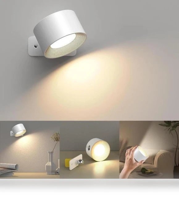 LED Wall Light with Touch and Remote Control — Wall Lighting, Mens Watch