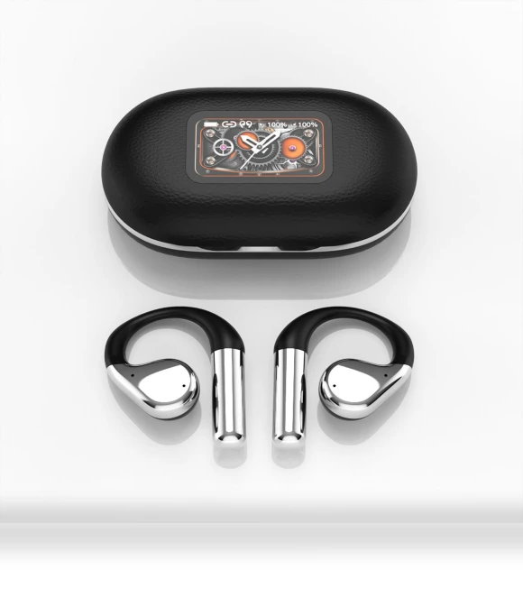 Open Ear Smart Screen with Noise Cancelling — Headsets, Admisitr