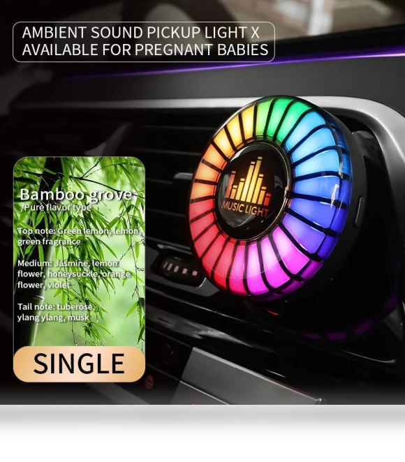 Smart Car Aromatherapy Lamp — Car Essentials, AI Supermarket
