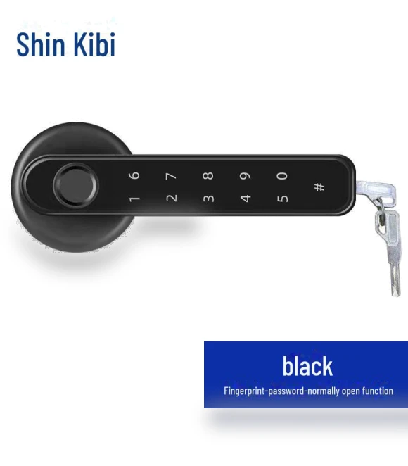 Smart Lock with Fingerprint, Bluetooth, and Card Access — Locks, Apex Gear