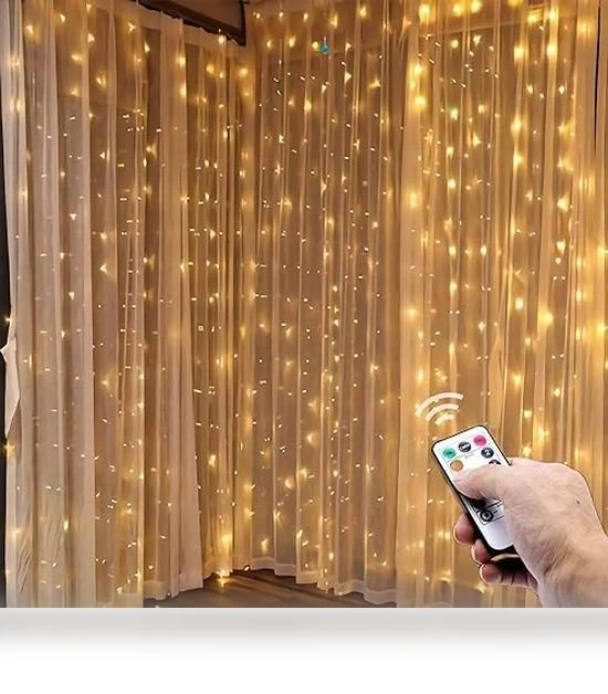USB Remote Control for Copper Wire Curtains — String Lights, AI Supermarket