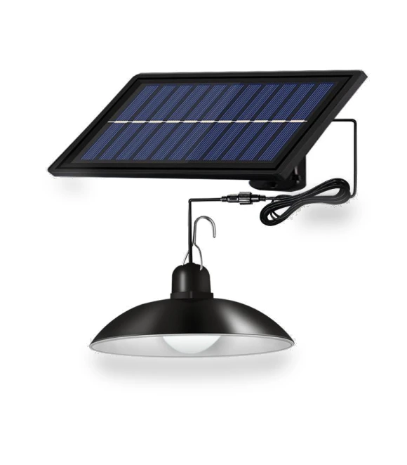 Vintage Solar Split Chandelier — Garden Illumination, AI Supermarket