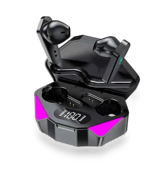 Wireless Bluetooth Gaming Headset with Noise Cancellation and Touch Control — Headsets, AI Supermarket