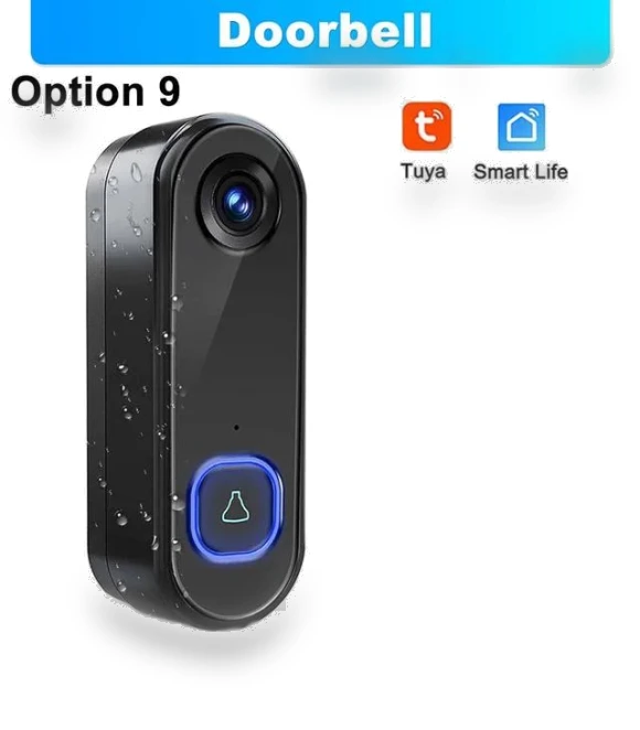 Wireless WiFi Video Doorbell — Smart Home Security, coaao