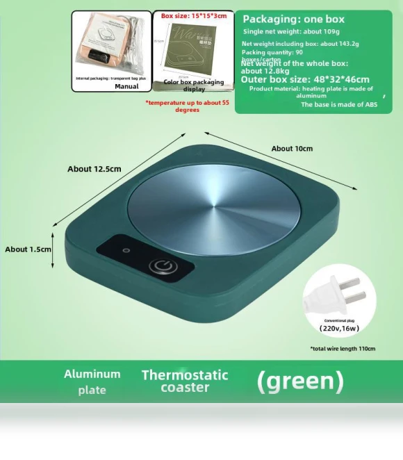 55° Constant Temperature Cup and Milk Warmer — Beverage Warmers, AI Supermarket