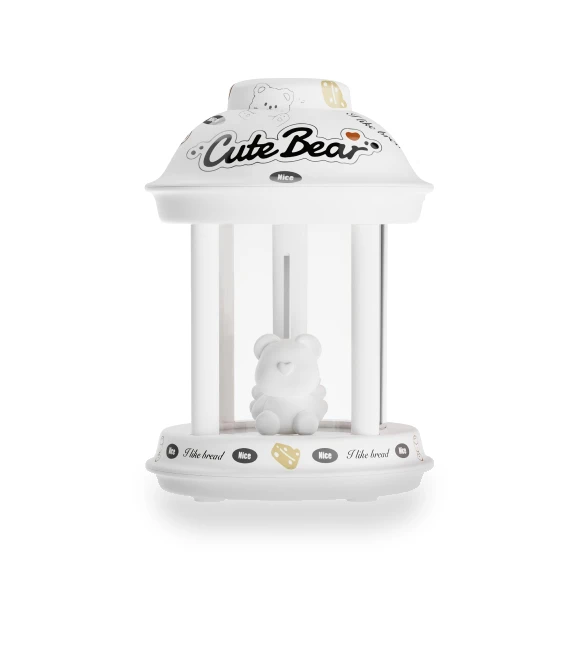 Cute Bear Humidifier with Warm Rainbow Lighting — Air Moisturizers, Living style
