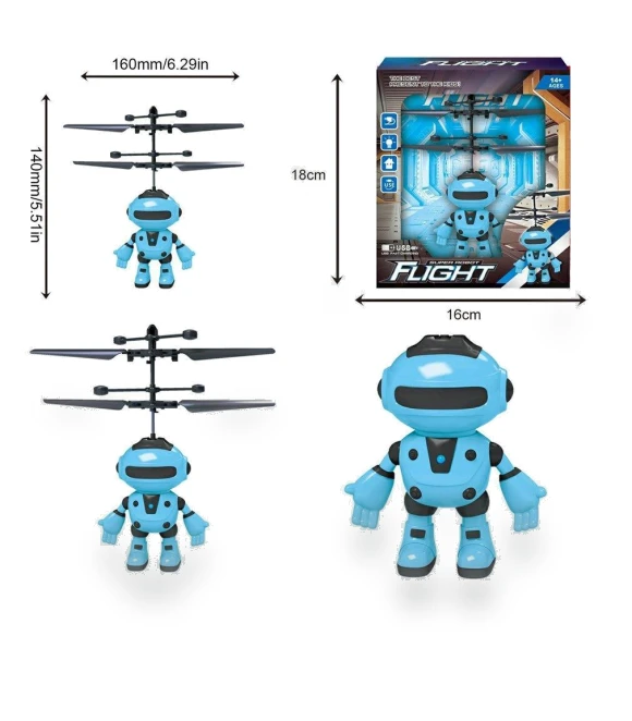Electric RC Flying Robot Plane — Remote Control Aircraft, GOOD THINGS