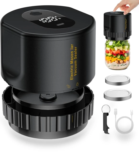 Fully Automatic Mason Jar Sealer — Vacuum Bags, greenyard