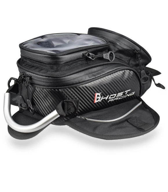 Motorcycle Tank Bag with Magnet and Touch Navigation — Tank Bags, CrossCart