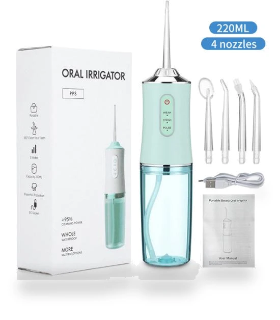 Portable Oral Irrigator — Power Flossers, VITA Dogdog Smartwear