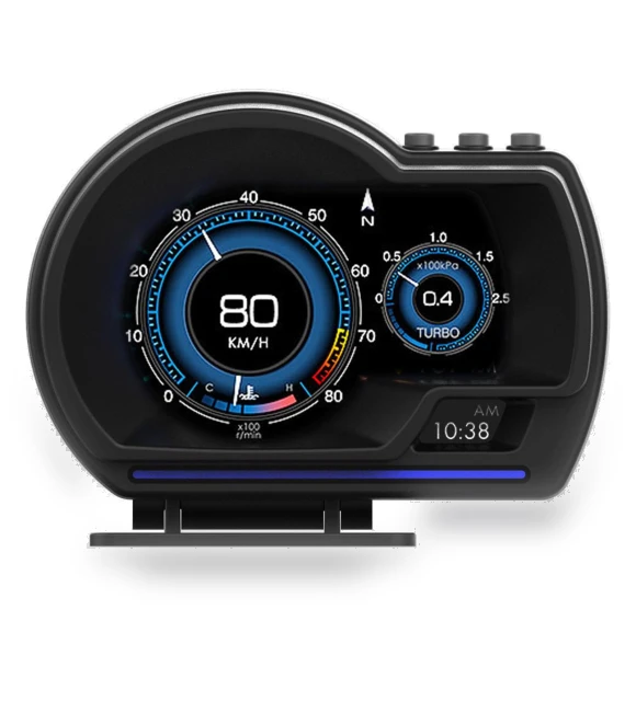 Projection Display OBD2+GPS Smart Gauge Car HUD — Navigation & GPS Accessories, TOMTOP JMS