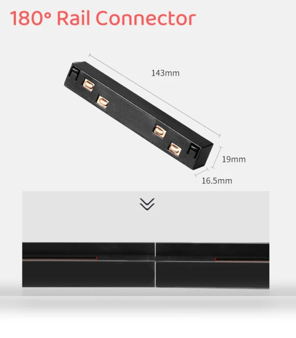 Smart Built-in LED Magnetic Track Light — Spotlights, Marathon
