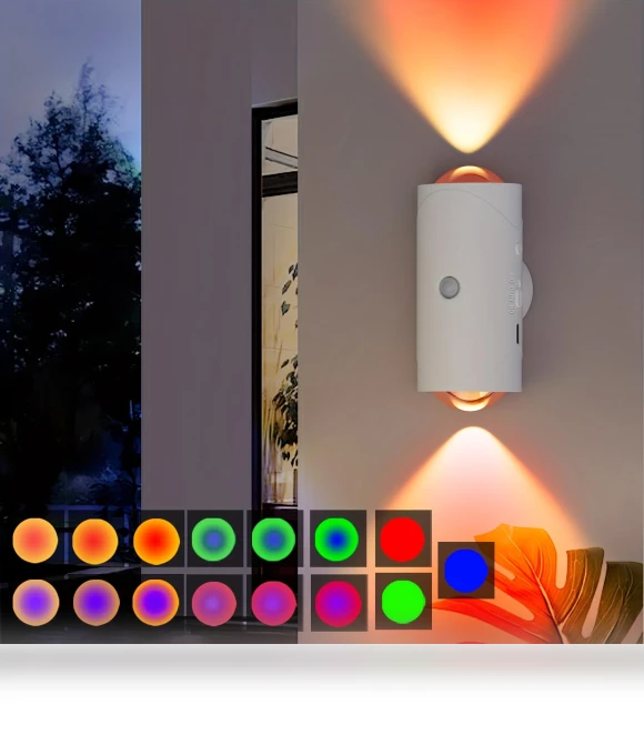 Smart LED Light with Dual Heads — LED, E-homekit