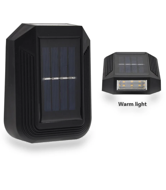 Solar-Powered LED Wall Lights — Outdoor Post Lighting, Smart Mouse