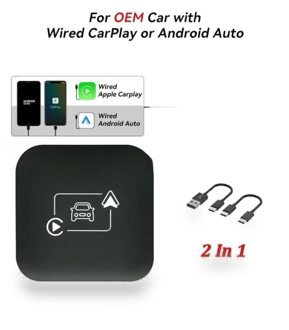 Wireless Android Auto CarPlay TV Box — Car Installation Essentials, JOHO - CarGear