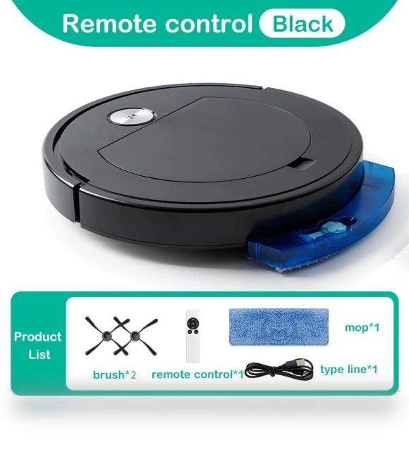 3-in-1 Smart Automatic Electric Robot Vacuum Cleaner — Smart Cleaning Robots, Essager Electronic