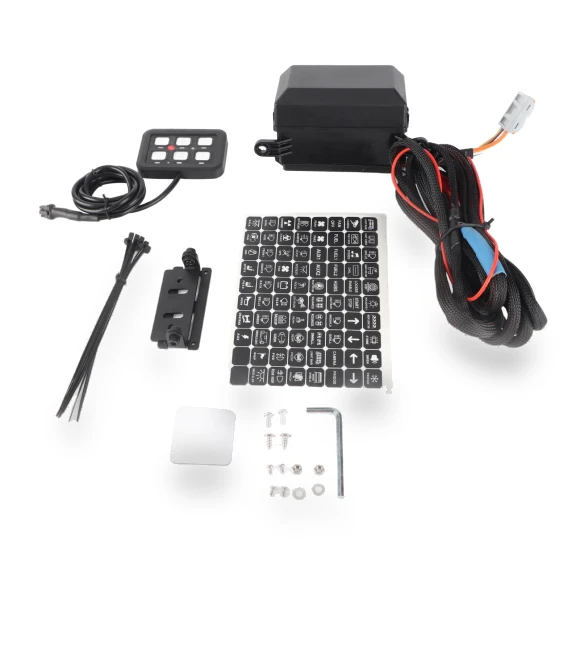 6-Key LED Switch Panel — Panel Dimmer, Modern Home Furnishing