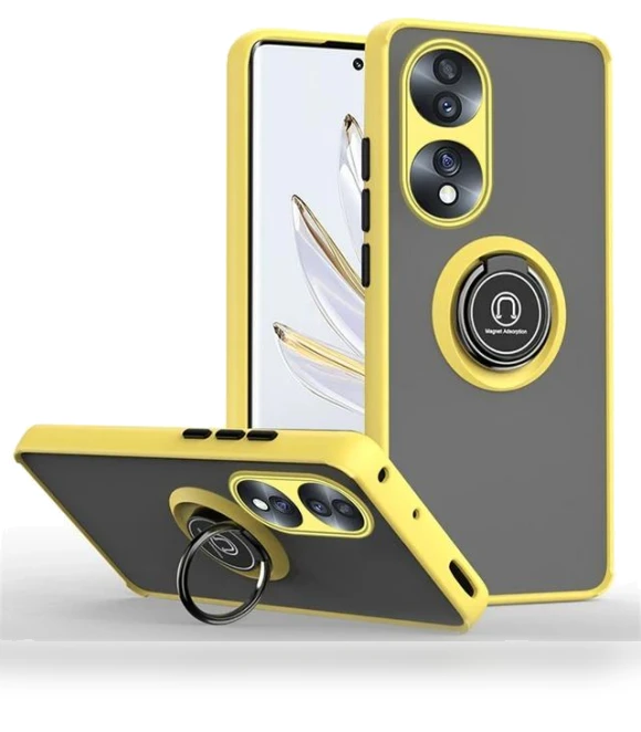 Armor Matte Case with Ring Magnetic Holder Stand — Phone Accessories, case-A1