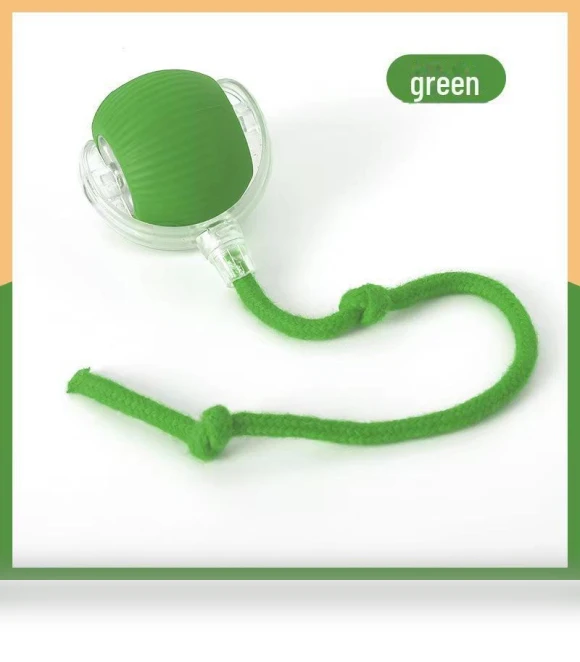 Automatic Cat Ball with Rope — Cat Playthings, AI Supermarket