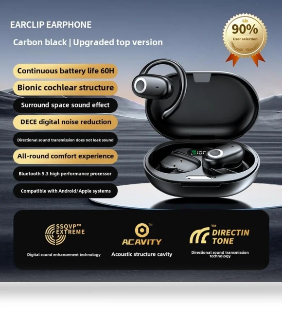 Bluetooth Earbuds with Open-Ear Design — In-Ear Headphones, Pento Smart