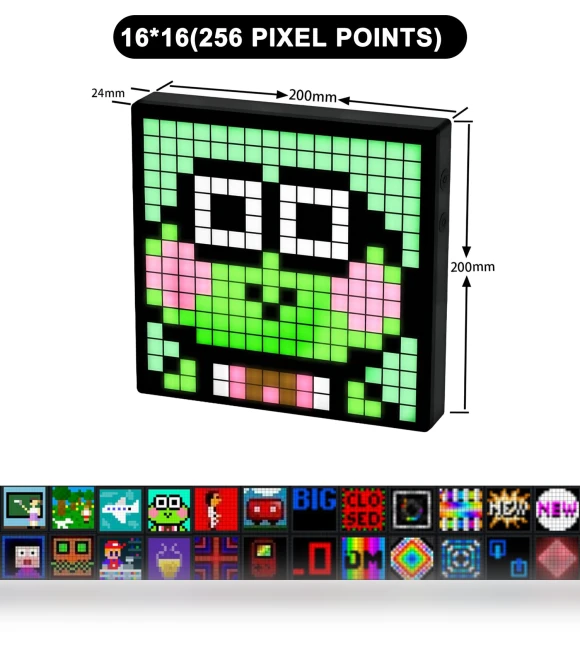 Bluetooth Smart LED Pixel Matrix Display — Light Boxes, Modern Home Furnishing