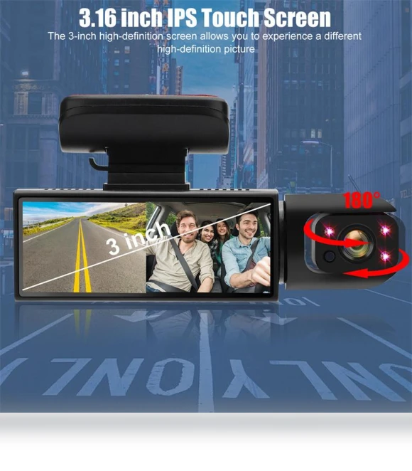 Dual Lens Dash Cam — Dashboard Cameras, Timeless Home