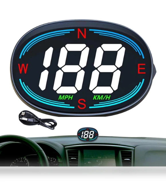 GPS Digital Speedometer with Projection Display — Speedometers, Timeless Home