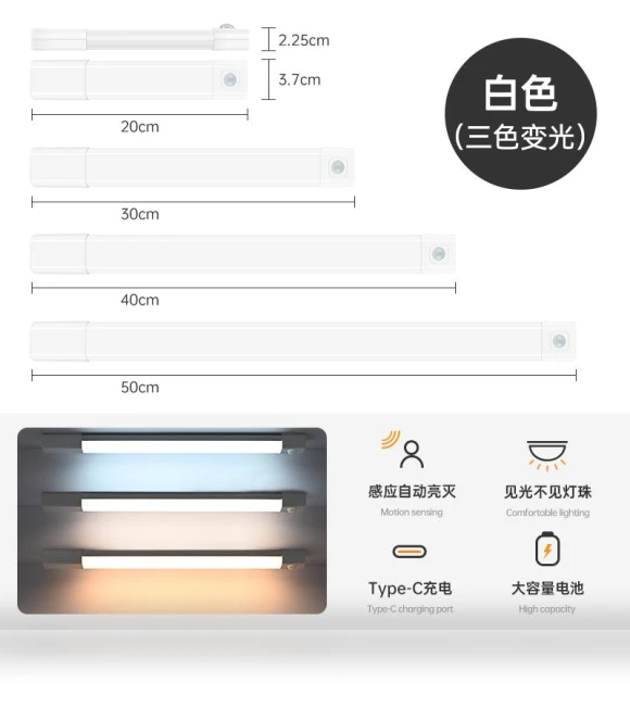 Induction-Responsive Light Strip — LED Strips, Home Textiles Fashion Gallery