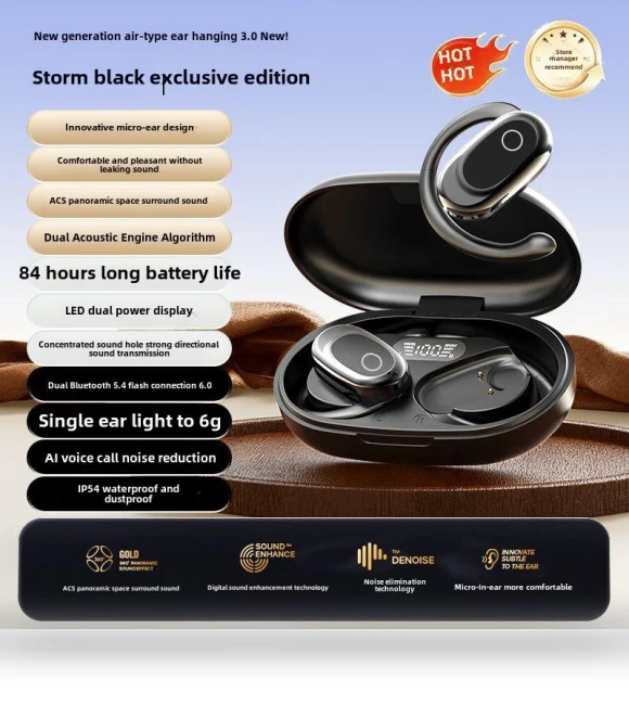 Open-Ear Bluetooth Headphones — On-Ear Headphones, Pento Smart