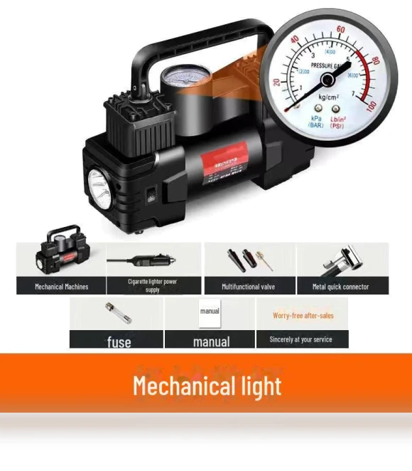 Portable Mini Smart Electric Car Tire Pump with Digital Display — Tire Inflation Solutions, StrideBox