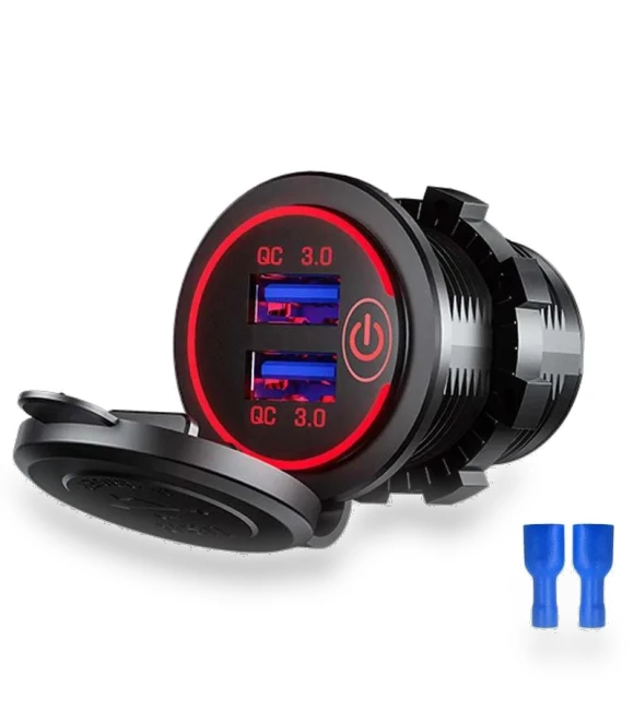 Quick Charge 3.0 Dual USB Car Charger — Chargers, Rustic Elegance House