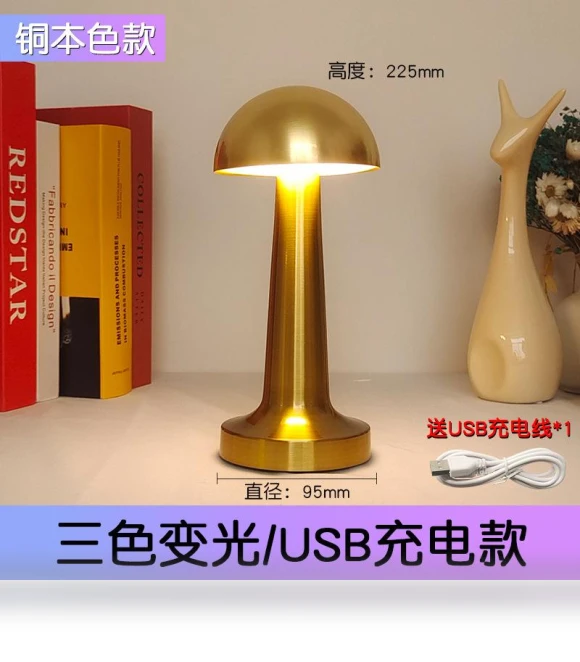 Retro Metal LED Desk Lamp — Desk & Table Lighting, Home Textiles Fashion Gallery