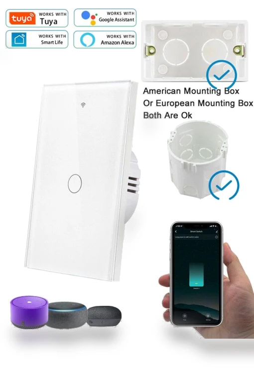 Smart Light Switch — Dimmer Switches, Tuya
